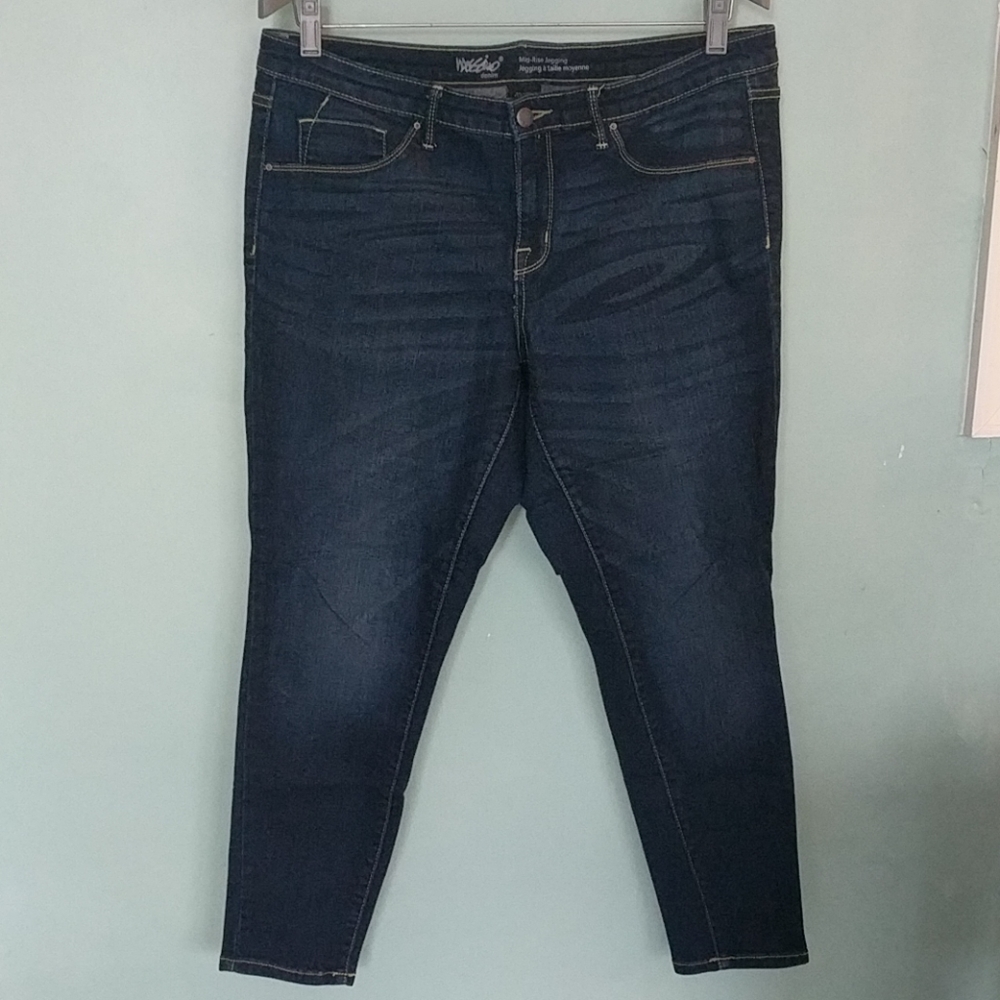 Mid-Rise Jegging - Dark Wash